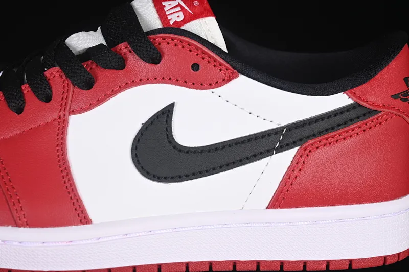All categories Air Jordan Jordan series basketball shoes Air Jordan 1 Low G version pure original Air Jordan 1 Low OG AJ1 Joe 1 white red black hook low-top casual sneakers HQ6998-600